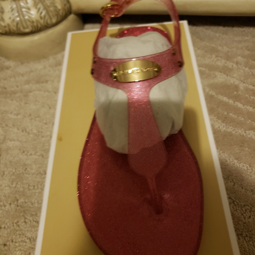 Michael Kors Jelly sandals in size 8